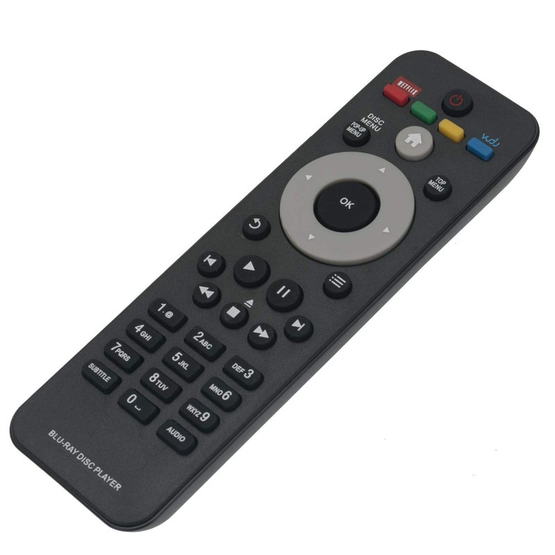 Beyution New Replacement Remote Control fit for Philips Blu-ray Disc DVD Player DS3110 BDP2100 BDP2180 BDP3400 BDP3480 BDP3300 BDP3305 BDP3310 BDP3380 BDP2980 BDP2900 BDP2930 BDP3382 BDP3390 BDP2100K - Image 2